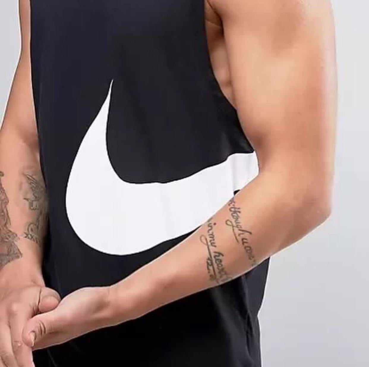 Nike Ultra Swoosh Tank Black 847681-010 / White 847681-100