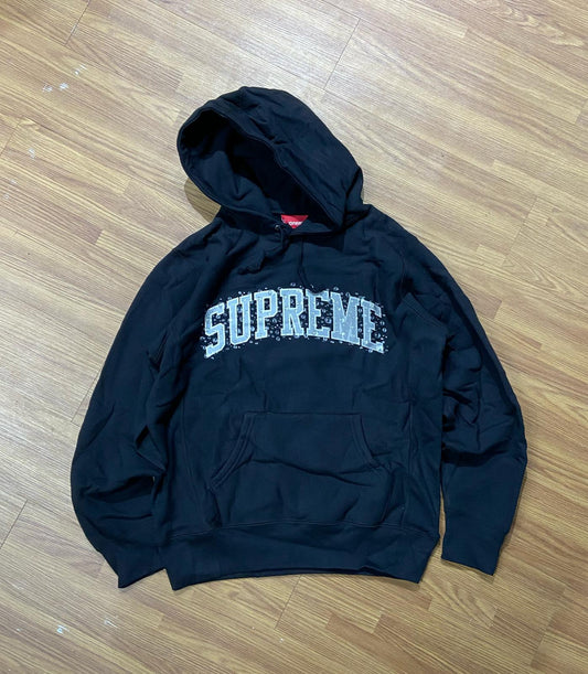 Supreme Water ARC Logo Hooded Sweatshirt Hoodie Black