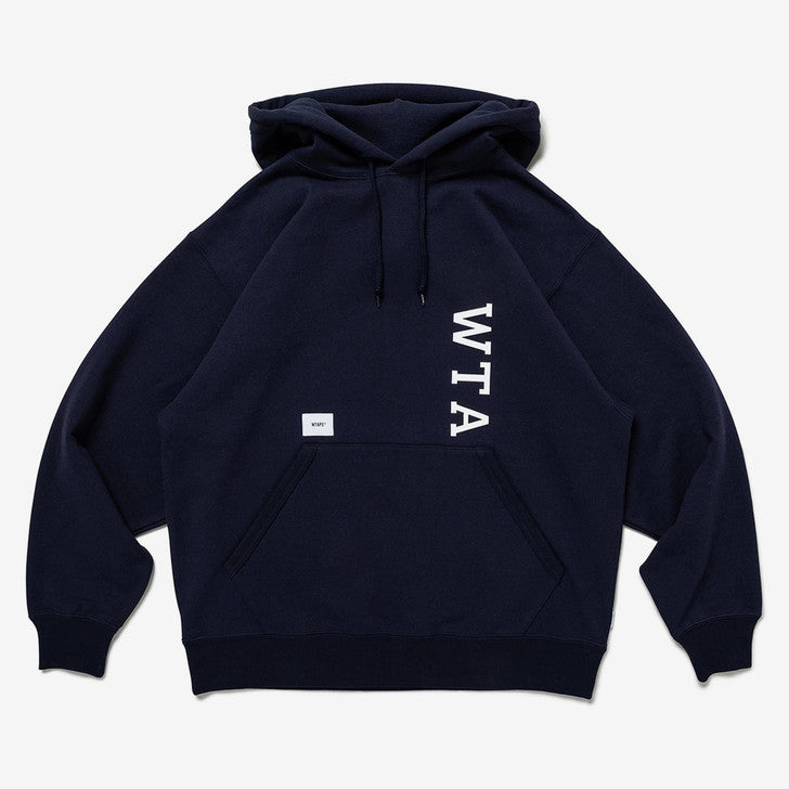 Wtaps Design 01 Hoodie Navy 231ATDT-CSM01