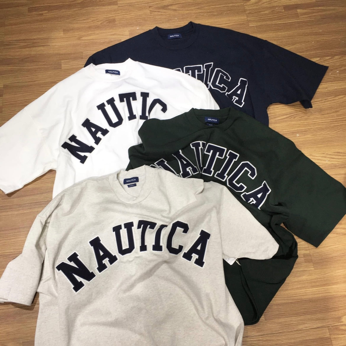 Nautica JP Arch Logo SS Tee