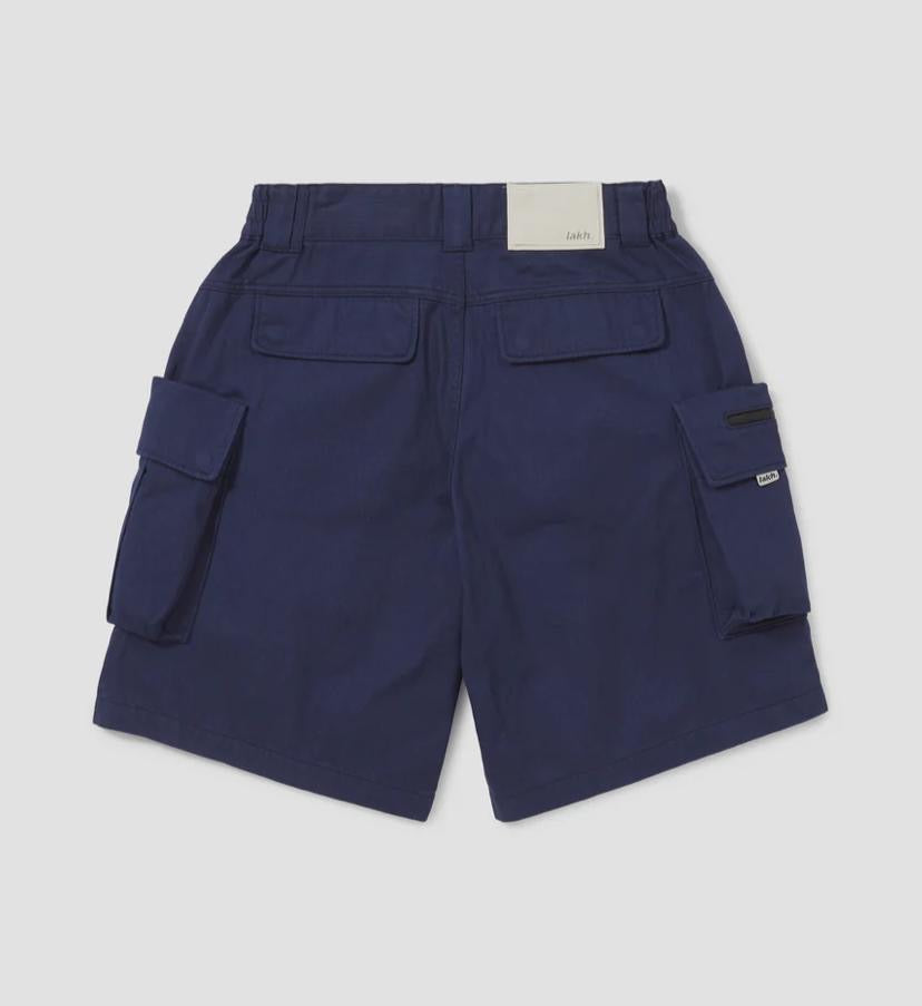 LAKH Supply 10 Pockets Cargo Shorts Navy SH-TPC-RLNV