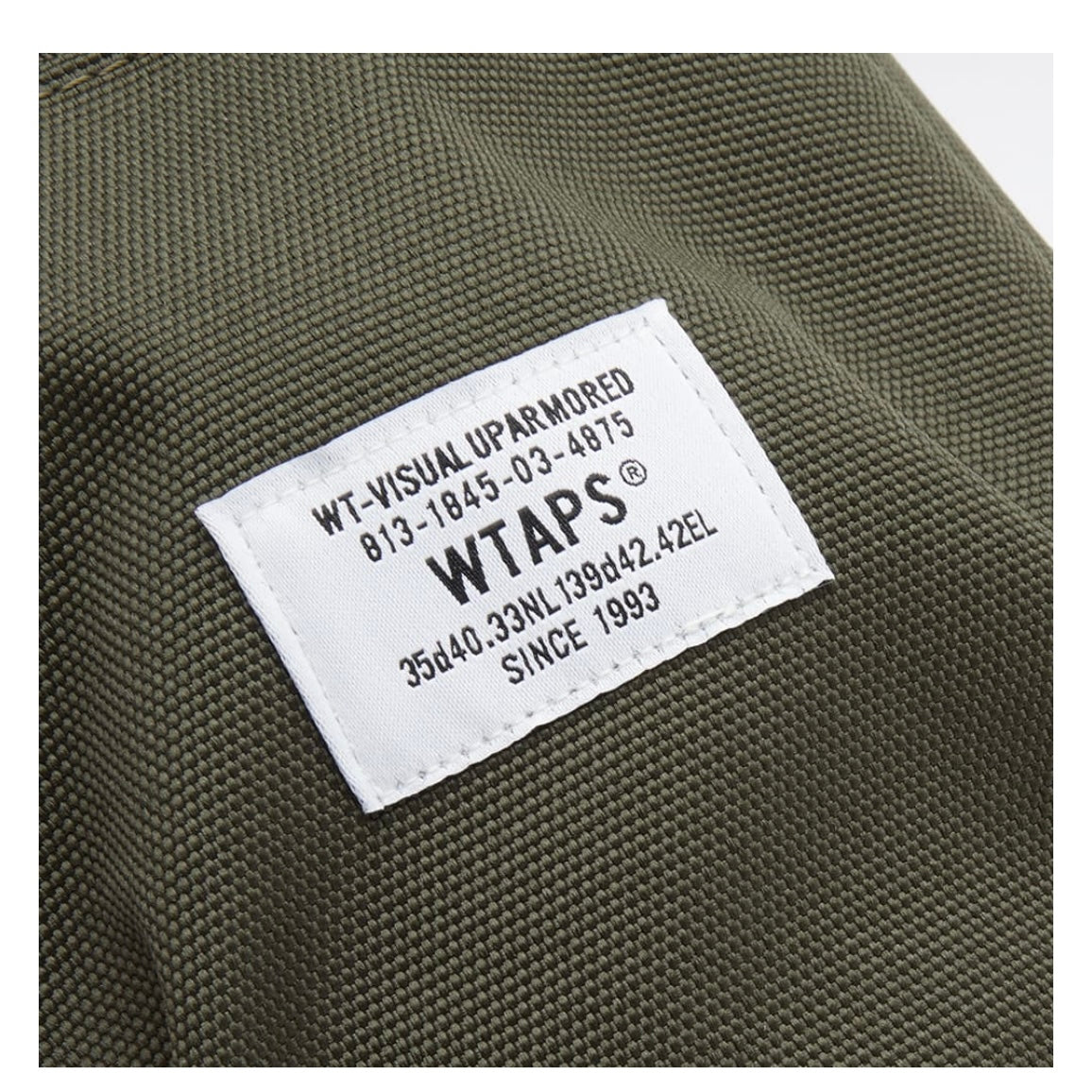 Wtaps Cordura Reconnaissance Pouch Bag Olive 222TQDT-CG02