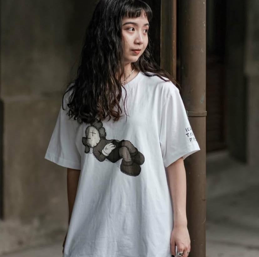Kaws x Uniqlo UT Tokyo First Sleeping Tee White 341-445312