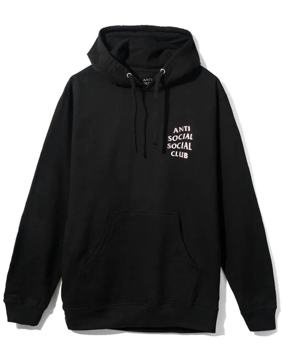 Anti Social Social Club ASSC Stressed Hooded Sweatshirt Hoodie Black