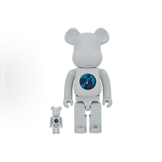 Medicom Toy Bearbrick PiL Chrome Ver. 100% & 400% 1000% Be@rbrick