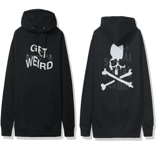 Anti Social Social Club ASSC x Mastermind Japan MMJ Get Weird Hoodie Black World MMW