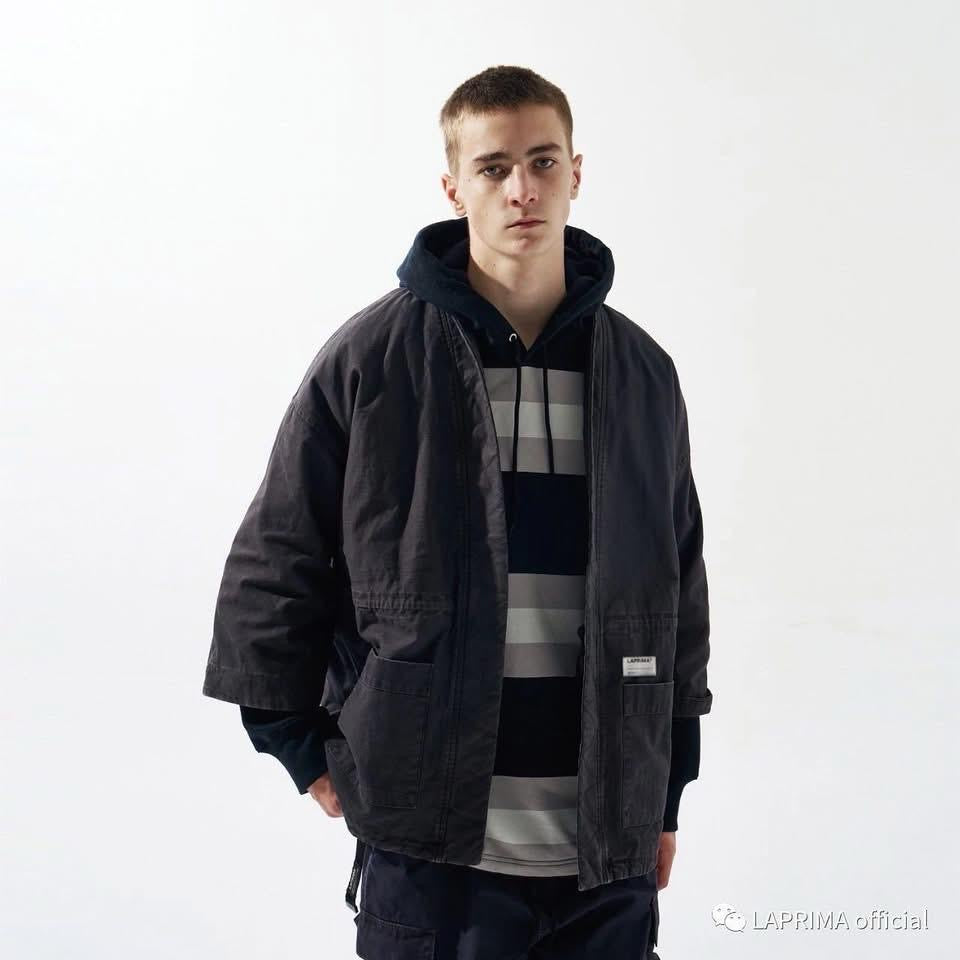 Laprima Kimono Jacket Black 黑色