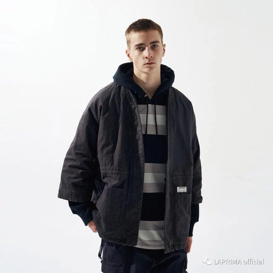 Laprima Kimono Jacket Black 黑色