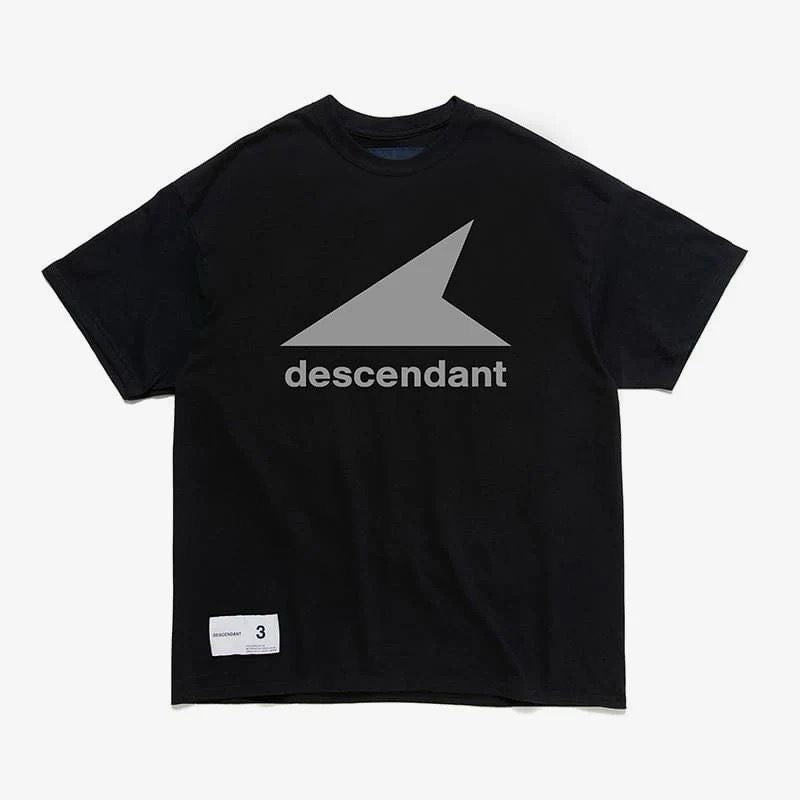 Descendant Front Cetus SS Tee Black 231ATDS-STM09S