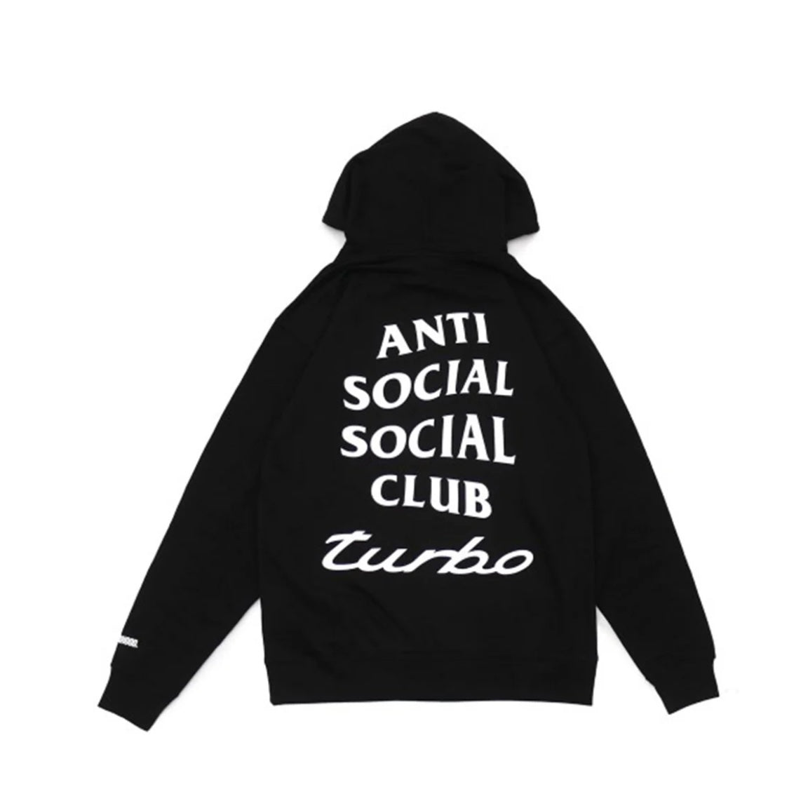 Anti Social Social Club ASSC x Neighborhood NBHD 911 Turbo Hooded Sweatshirt Hoodie Black