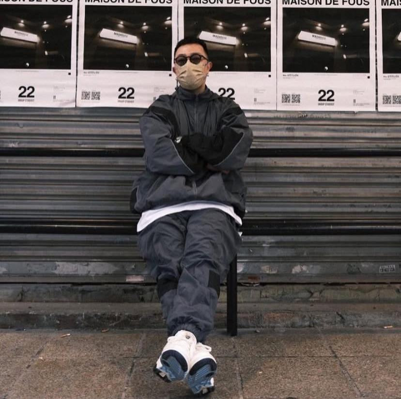 Pin Sktbs 22SS Track Jacket Black Grey