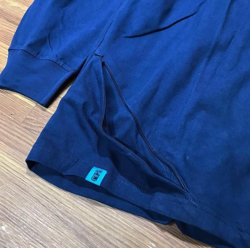 Pin Sktbs Bad Market LS Tee Navy