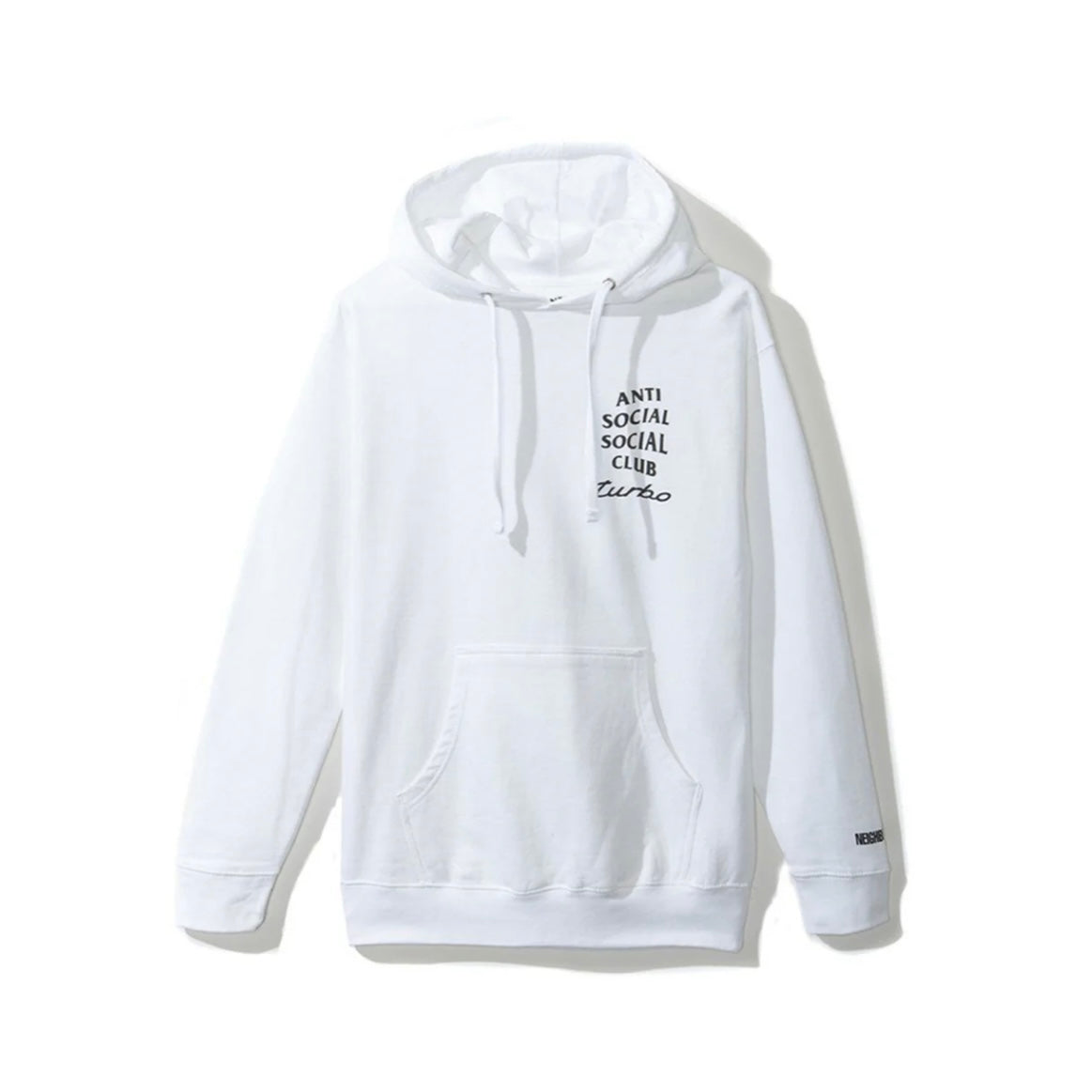 Anti Social Social Club ASSC x Neighborhood NBHD 911 Turbo Hooded Sweatshirt Hoodie White