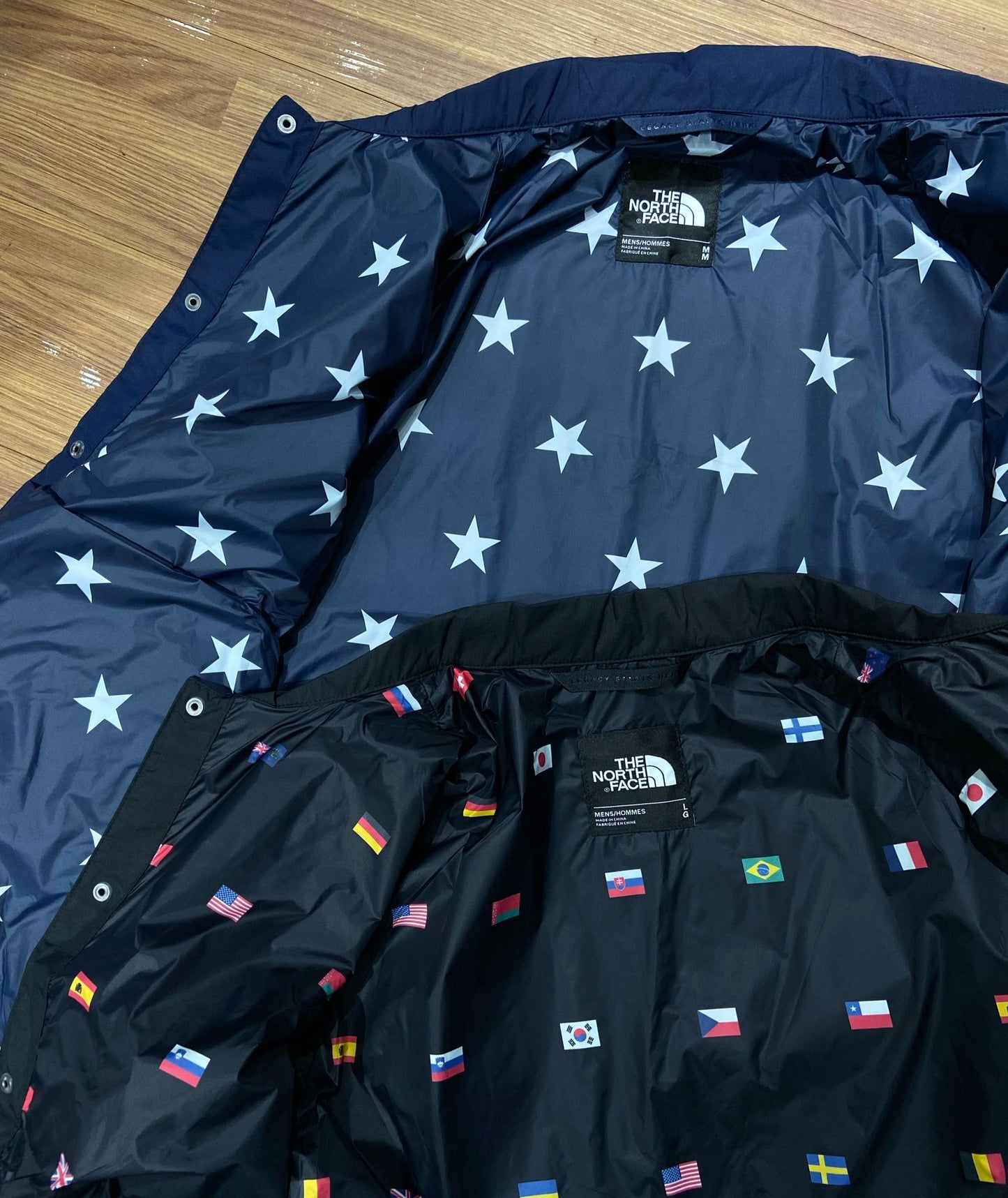 The North Face TNF IC Iconic Coaches Jacket Waterproof Black T93C1NJK3 Navy T93C1NA7L