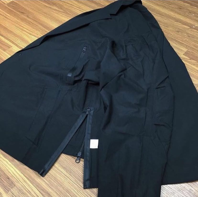 Pin Sktbs 22AW Waterproof Zip Pocket Blazer Black