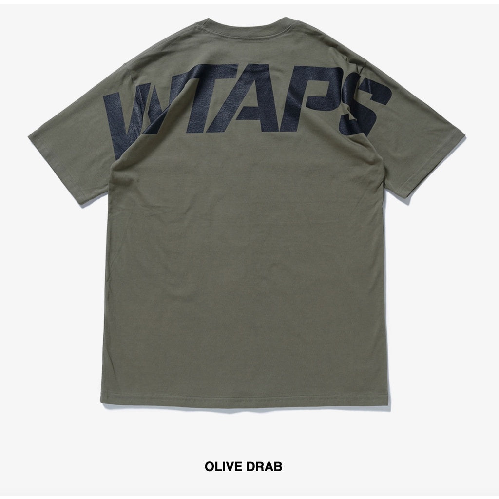 Wtaps Stencil SS Tee Olive 211PCDT-ST06S