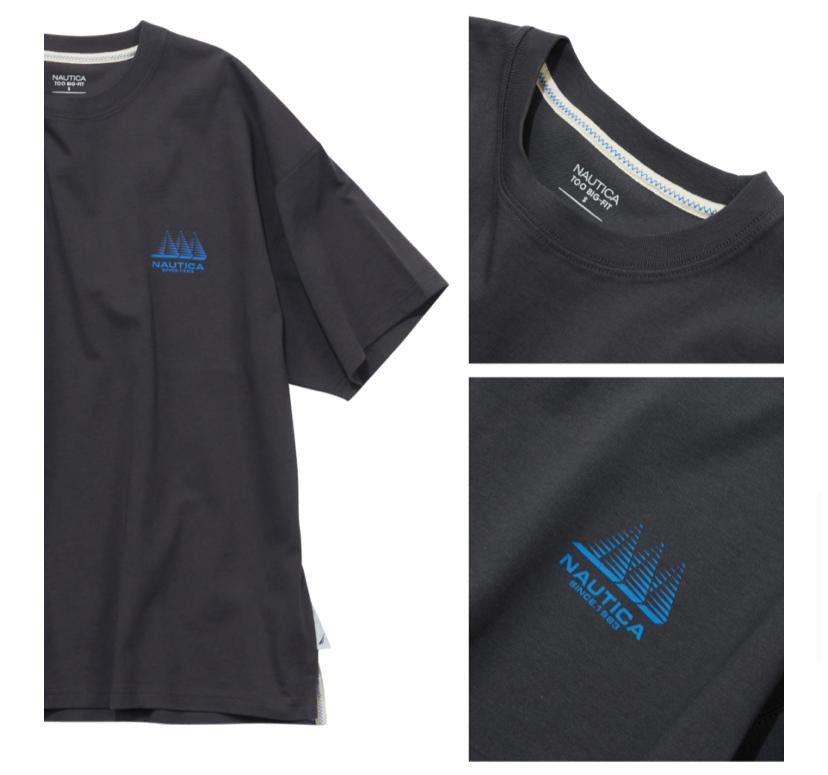 Preorder 預訂 Nautica KR Sprint Poster Tee SS Navy White Dark Grey