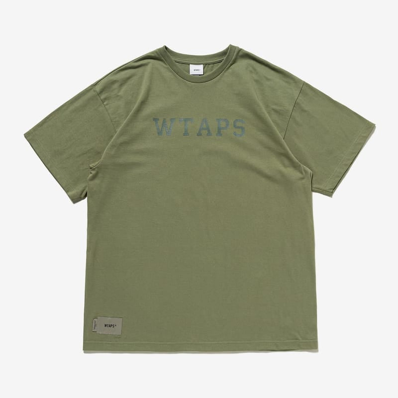 Wtaps College SS Tee Olive 231ATDT-STM06S
