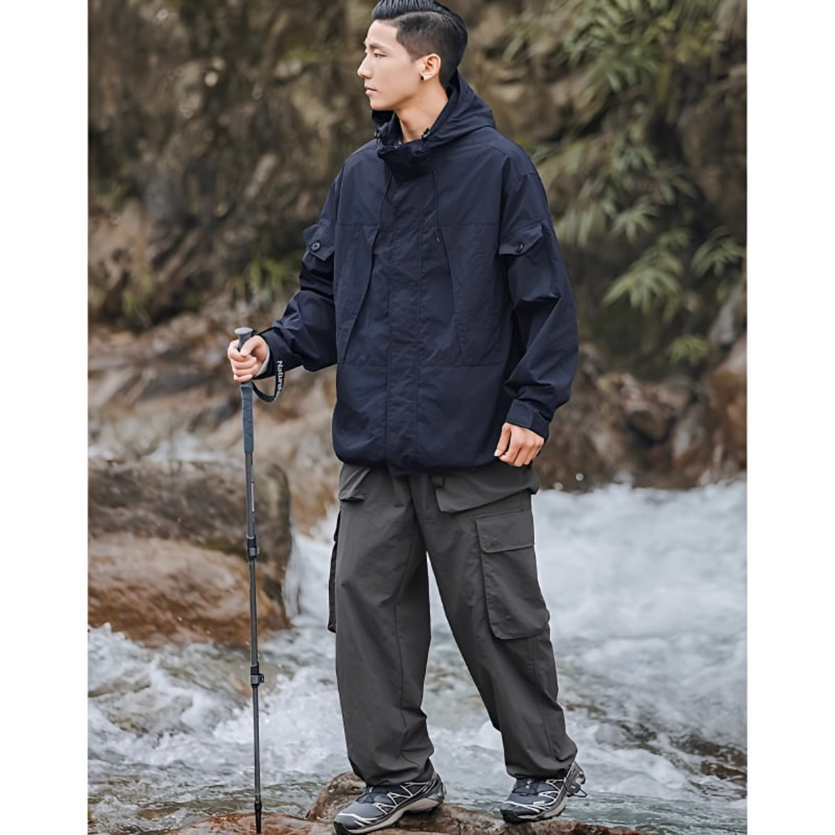 Preorder 預訂 OutWild Waterproof Trail Pant Black Grey 防潑水戶外長褲 黑色 灰色