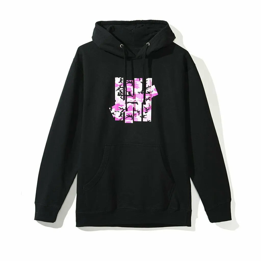 Anti Social Social Club ASSC x Undefeated Hooded Sweatshirt Hoodie Black Camo 黑色迷彩