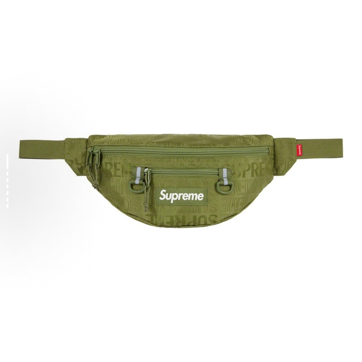 Supreme SS19 Waist Bag Olive Cordura Fabric SS19B8