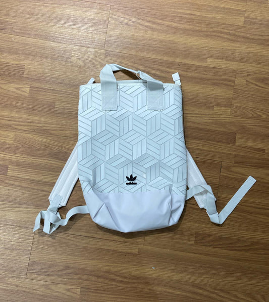 Adidas Originals 3D Backpack Bag (三宅一生款Bao Bao) White DV0201