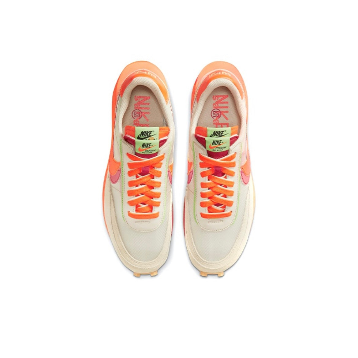 Nike x Clot x Sacai LD Waffle KOD Orange DH1347-100