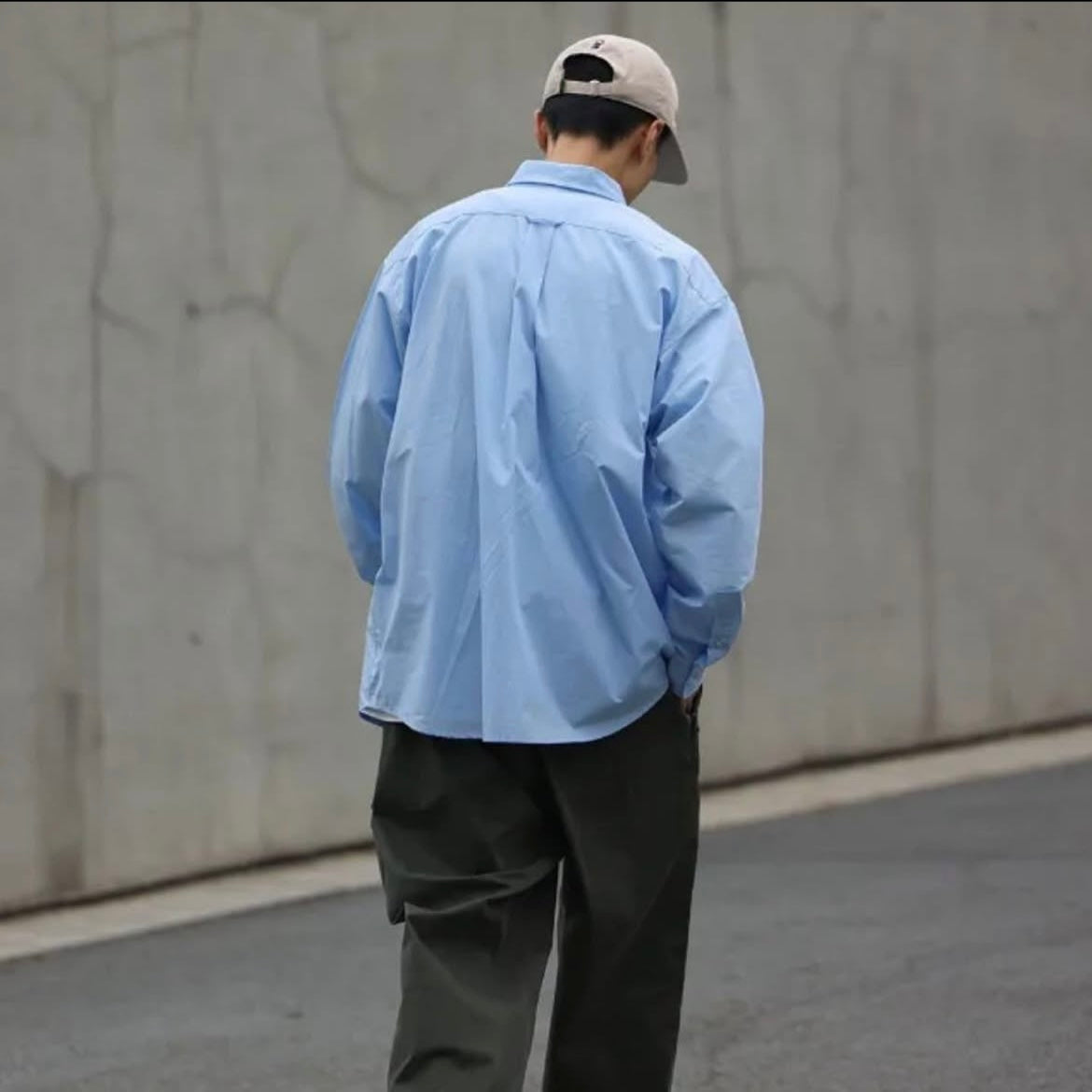 Pin Sktbs Basic Logo Broad Shirt LS
