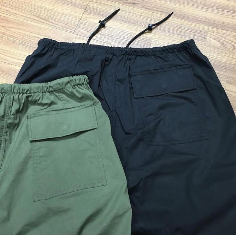 NORLN NR Parachute Trousers Black Olive