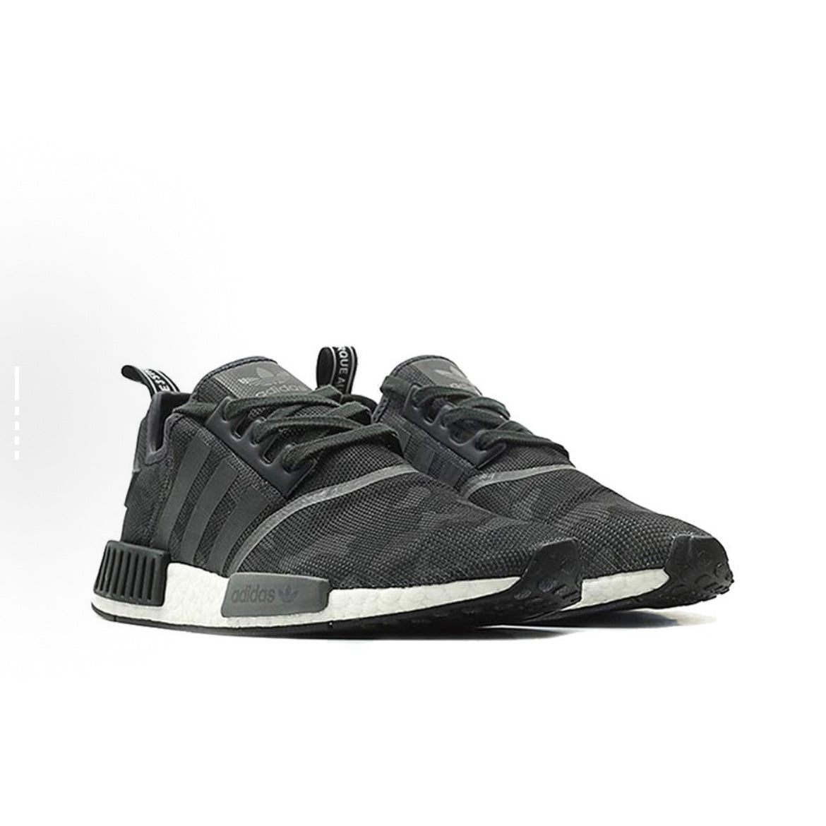 2018 Adidas Originals NMD R1 Duck Camo Core Black D96616 黑灰迷彩
