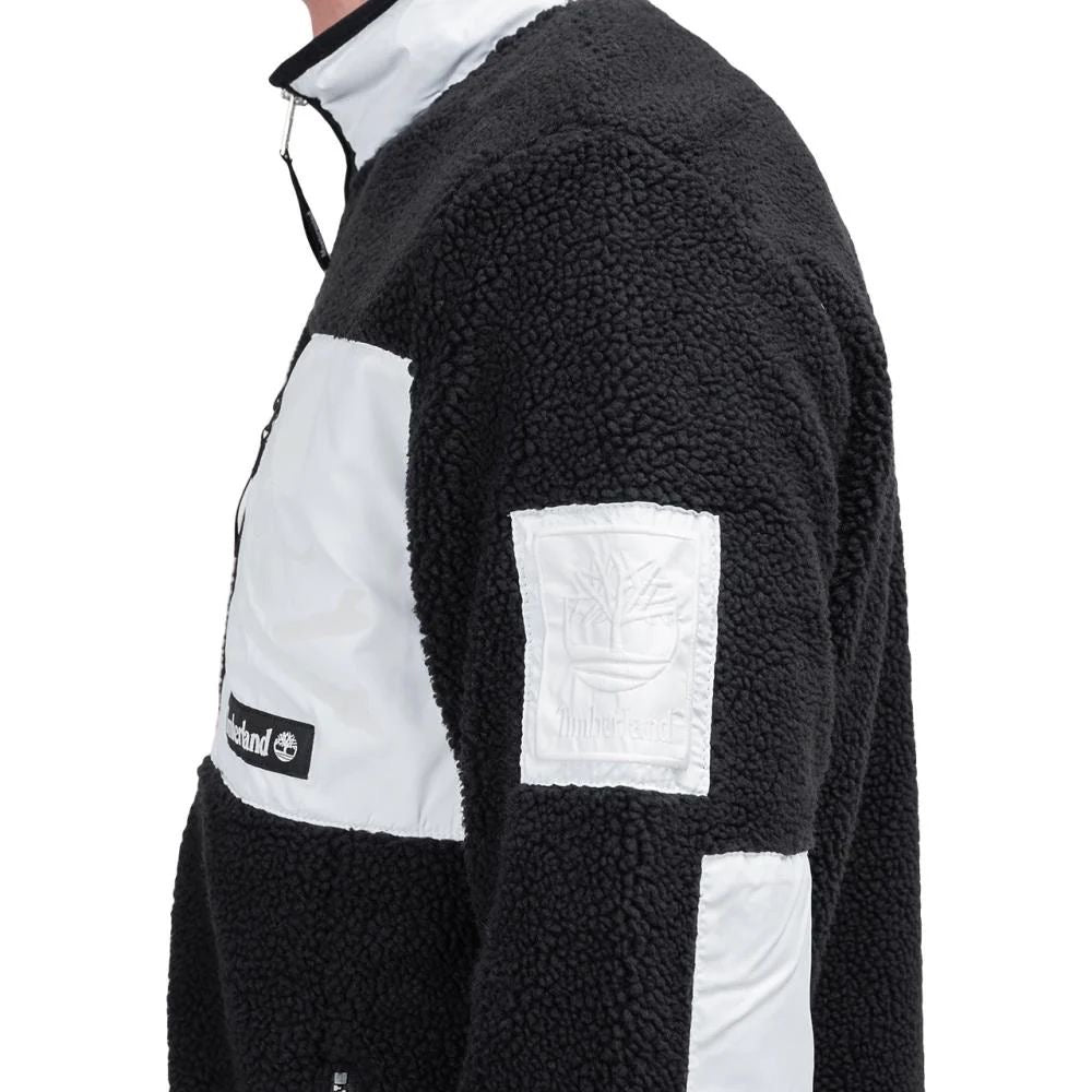 Mastermind World x Timberland Sherpa Fleece Jacket Black White Japan MMW MMJ