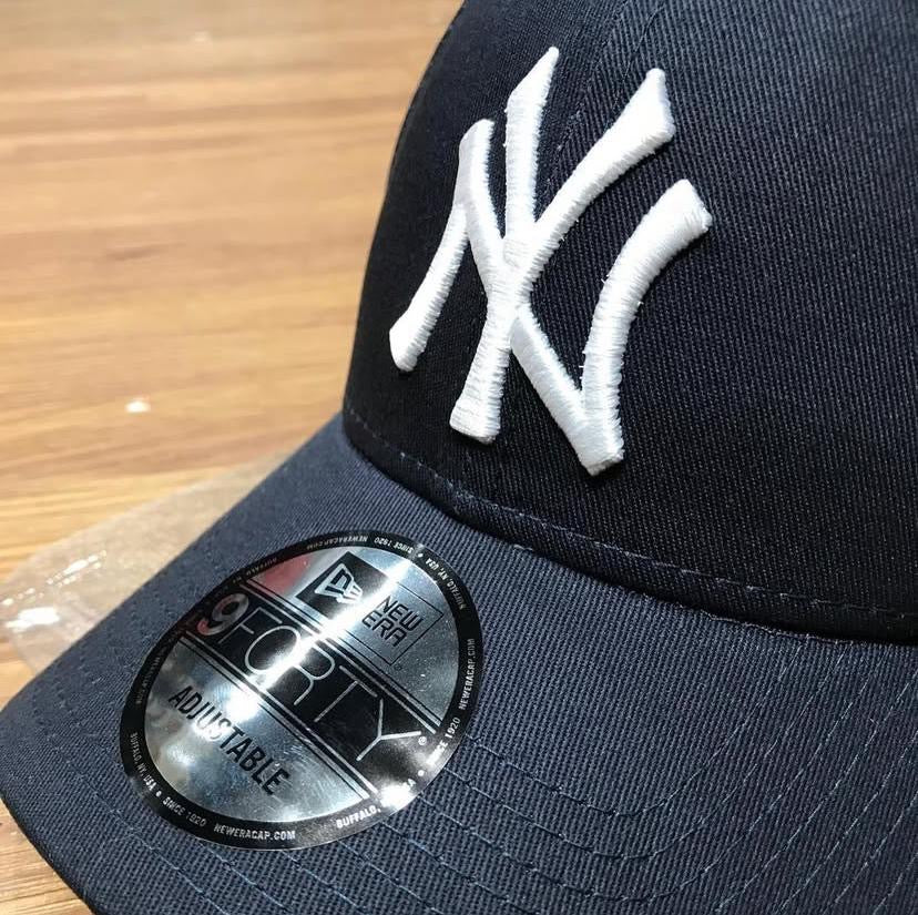 New Era “NY” 9Forty Cap Navy