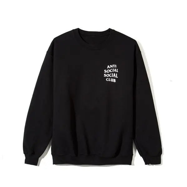 Anti Social Social Club ASSC Kkoch Sweatshirt Crewneck Black 黑色桃花