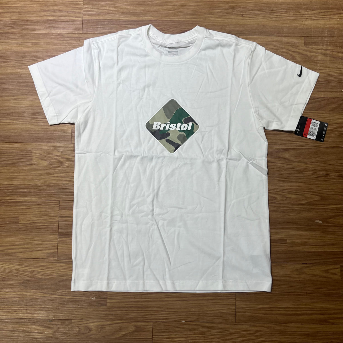 FCRB x Nike Bristol Logo Tee White 640479-100