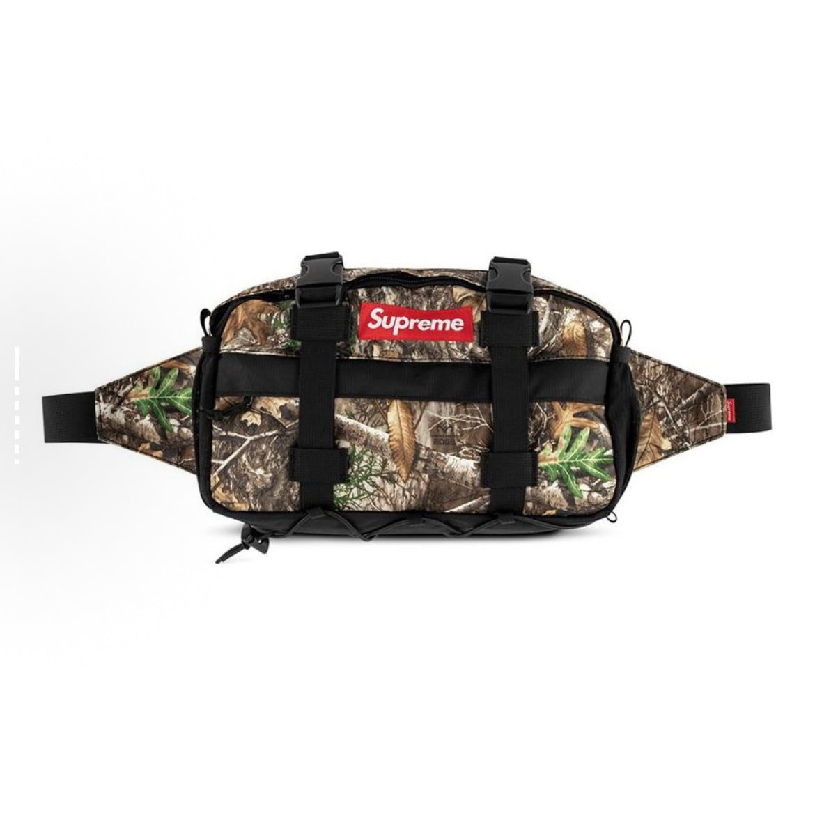 Supreme FW19 Waist Bag Real Tree Camo Cordura Fabric FW19B10