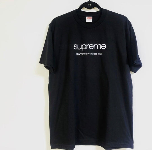 Supreme Shop Tee Black