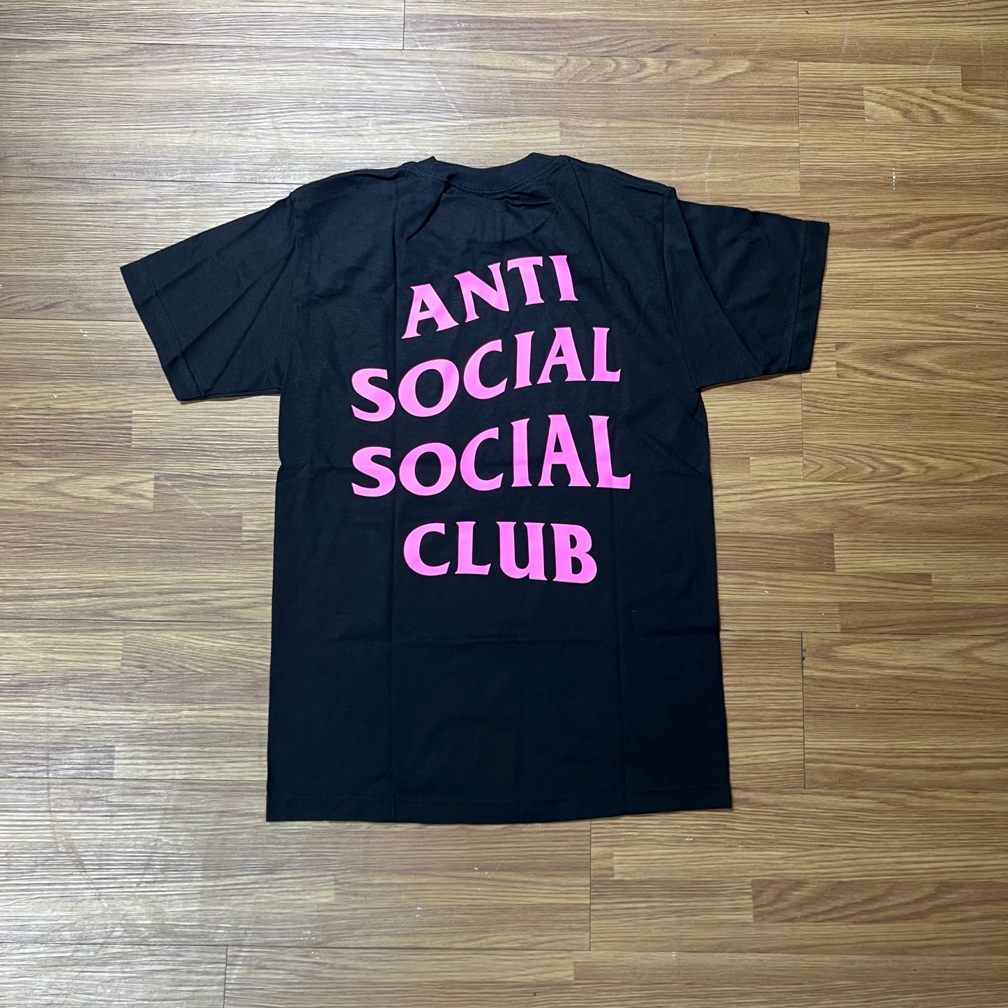 Anti Social Social Club ASSC Pink 888 Tee Black (Made In USA)