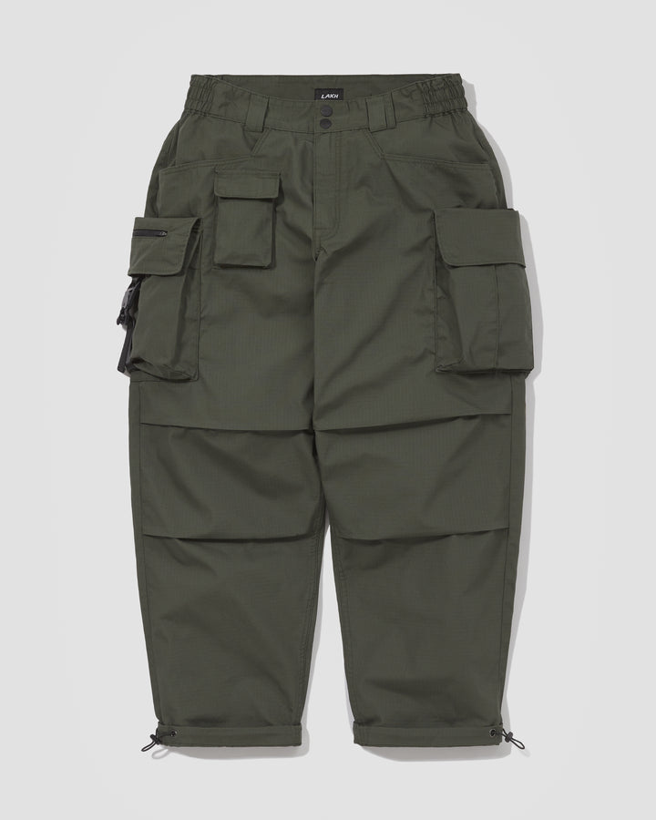 LAKH Supply 10 Pockets Cargo Pants Polyester Ripstop Olive TPCG-PROL