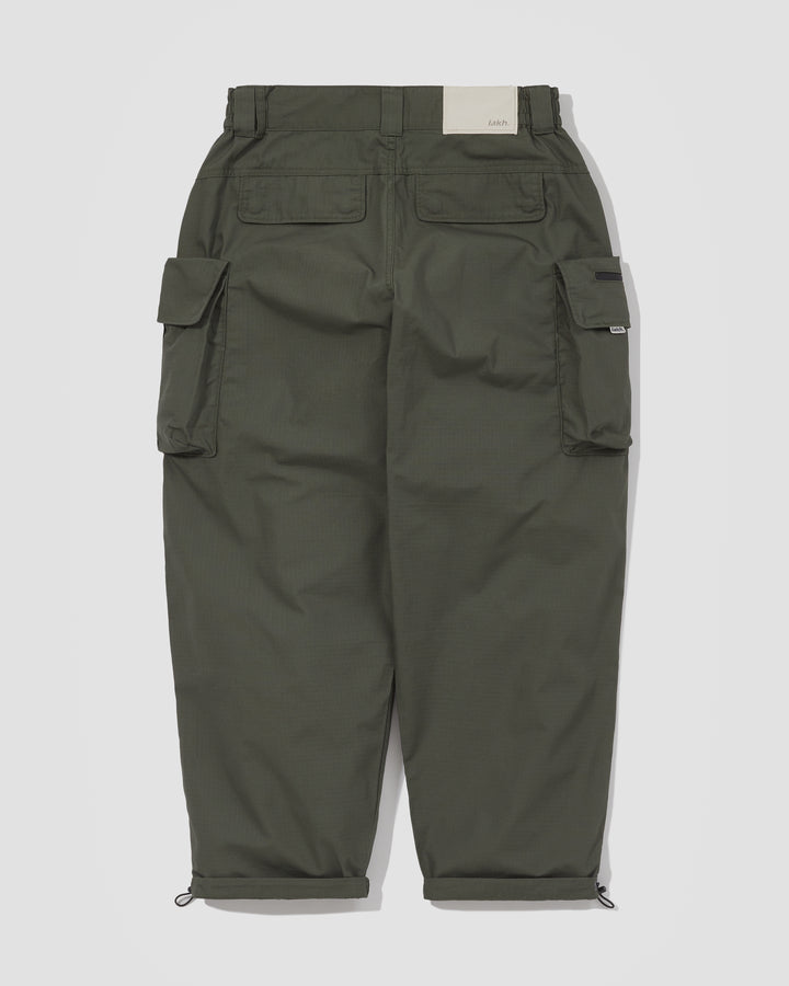 LAKH Supply 10 Pockets Cargo Pants Polyester Ripstop Olive TPCG-PROL