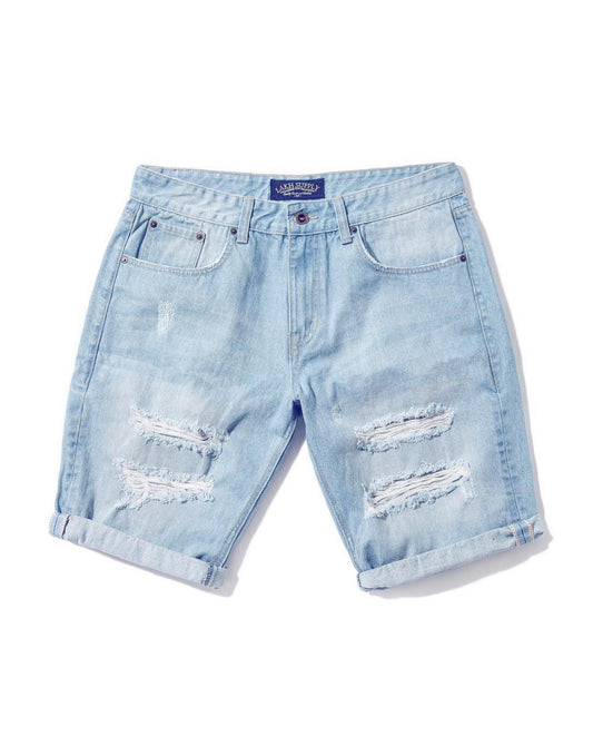 LAKH Supply Magic Patch 2.0 Shorts Light Blue SH-MPLB2