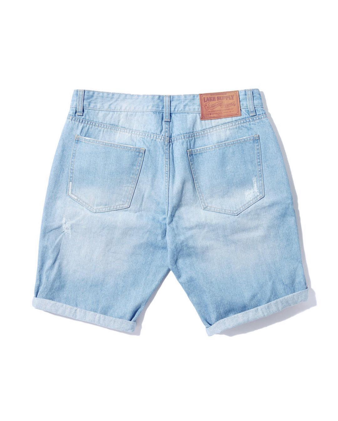 LAKH Supply Magic Patch 2.0 Shorts Light Blue SH-MPLB2