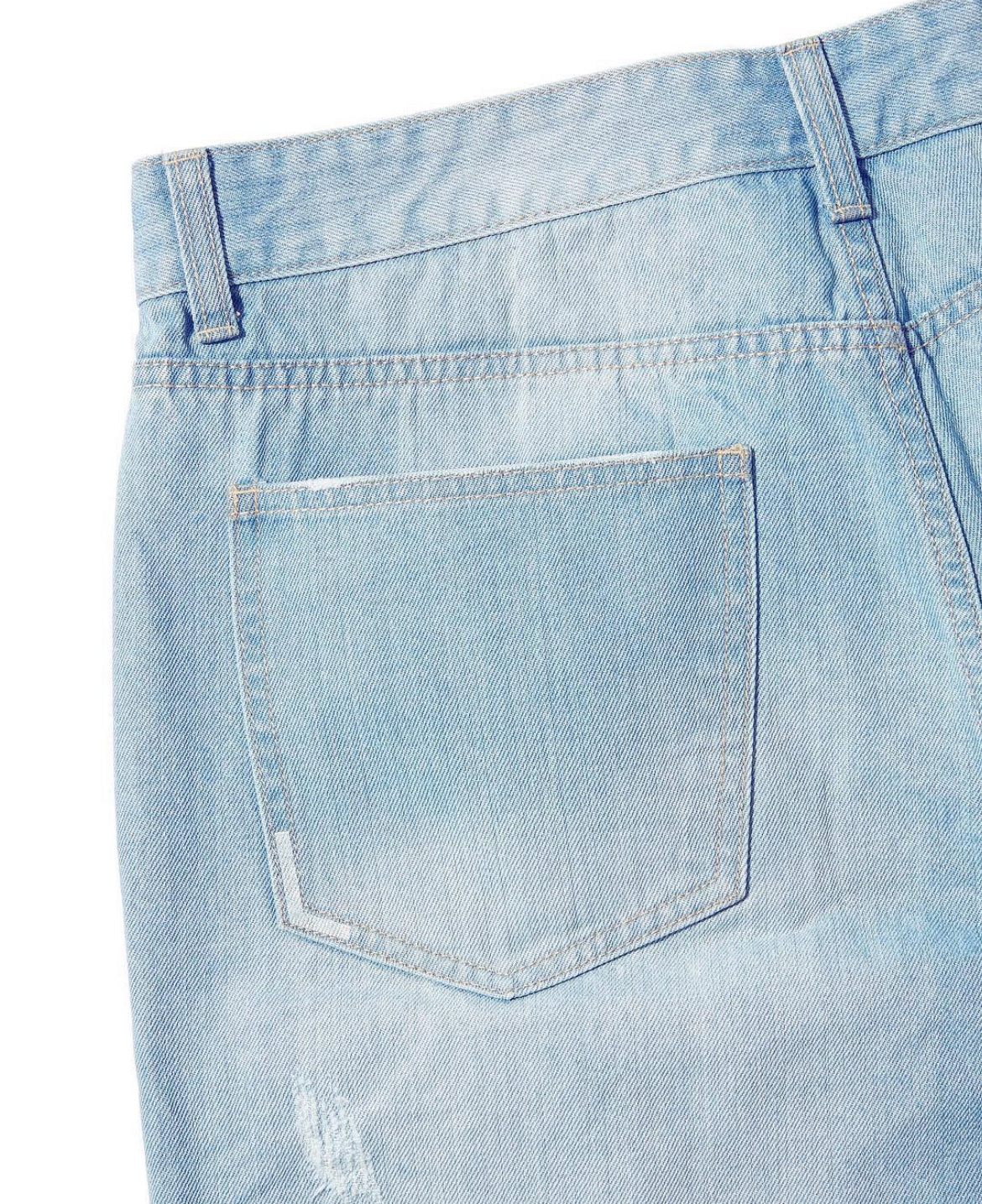 LAKH Supply Magic Patch 2.0 Shorts Light Blue SH-MPLB2