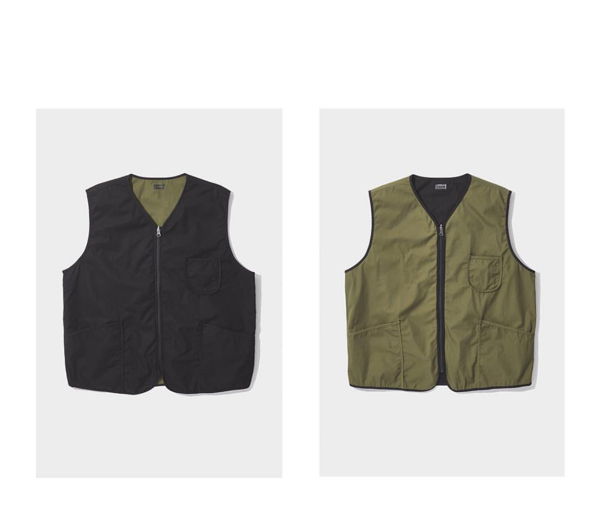 LAKH Supply Reversible Utility Vest Navy/Olive RUV-NV