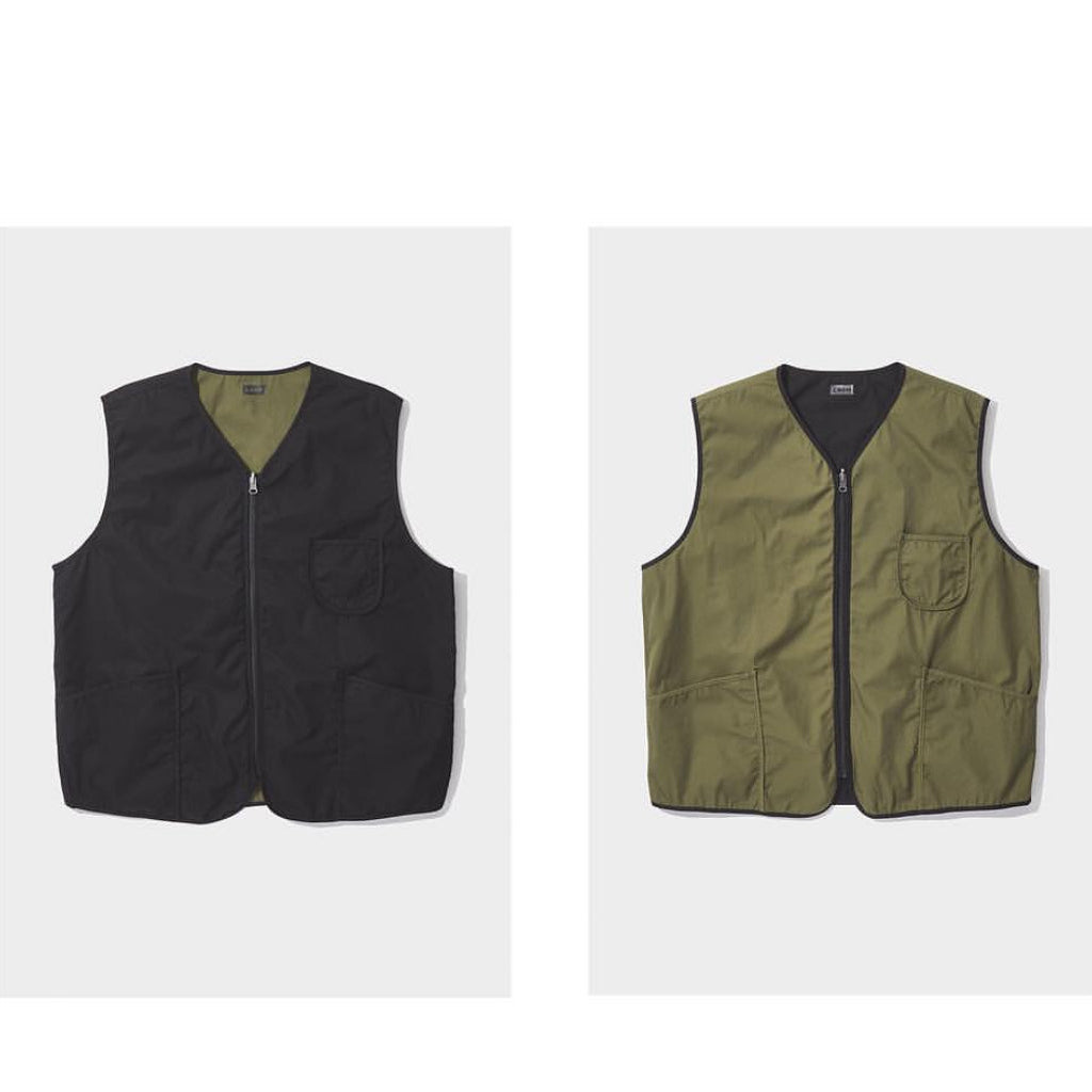 LAKH Supply Reversible Utility Vest Navy/Olive RUV-OL