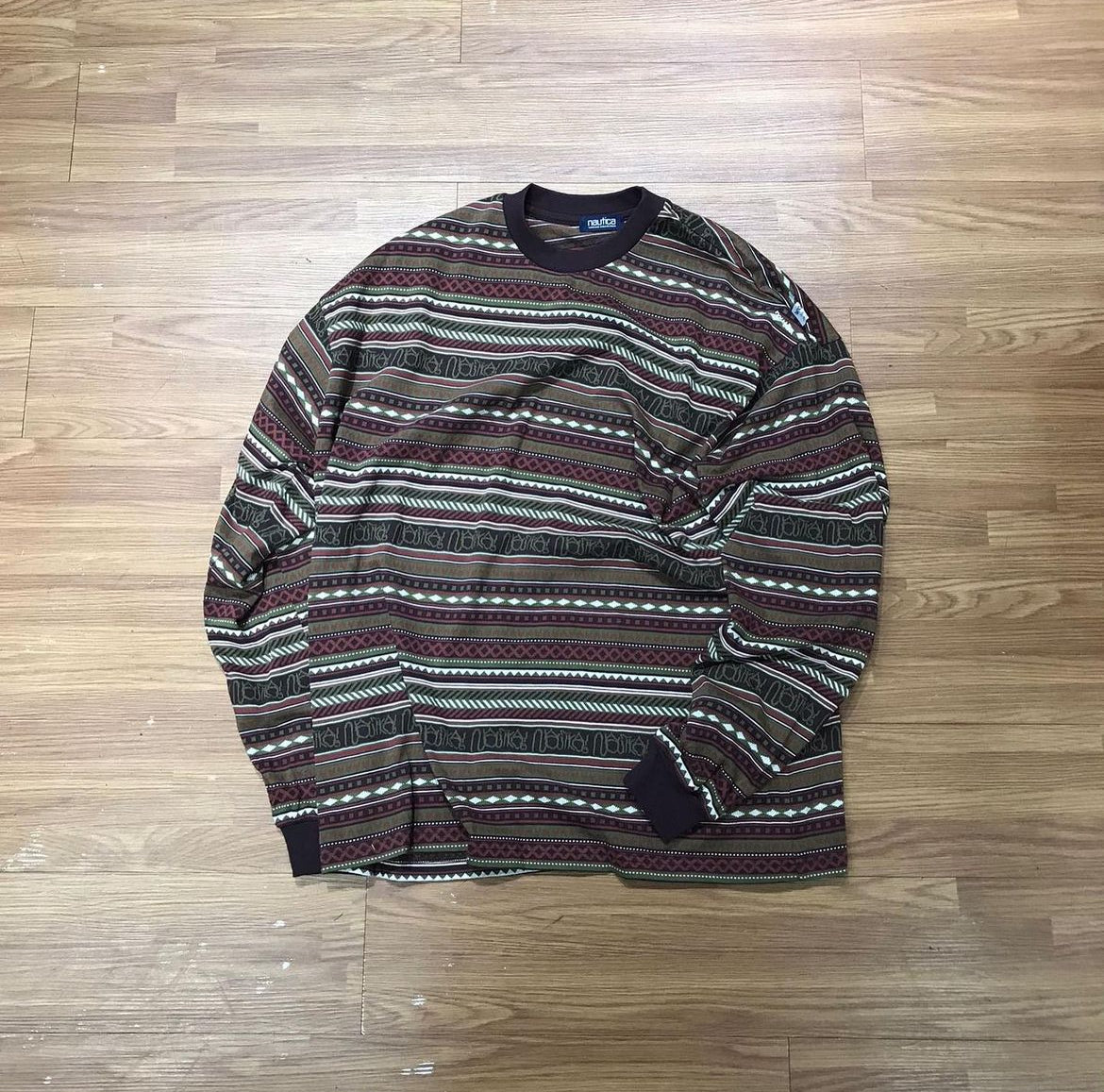 Nautica JP Jacquard LS Tee