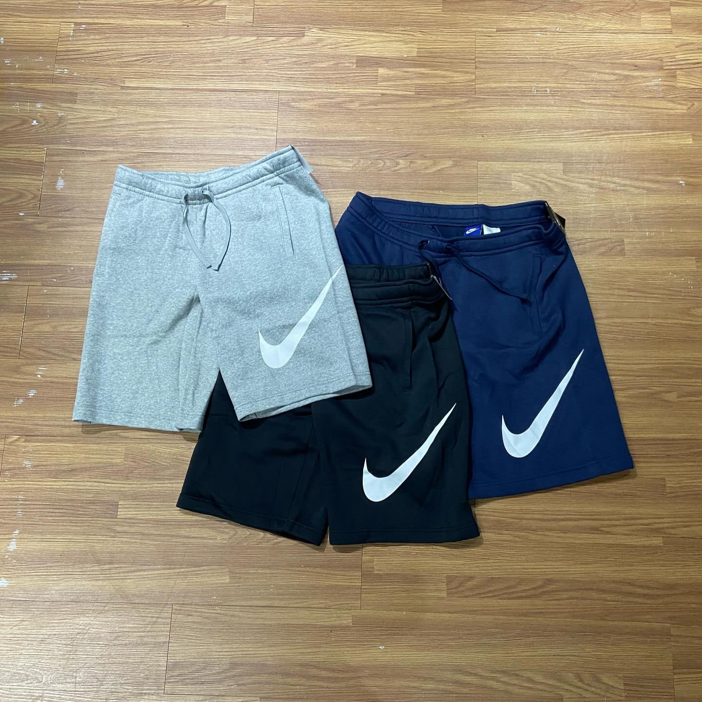 big swoosh shorts