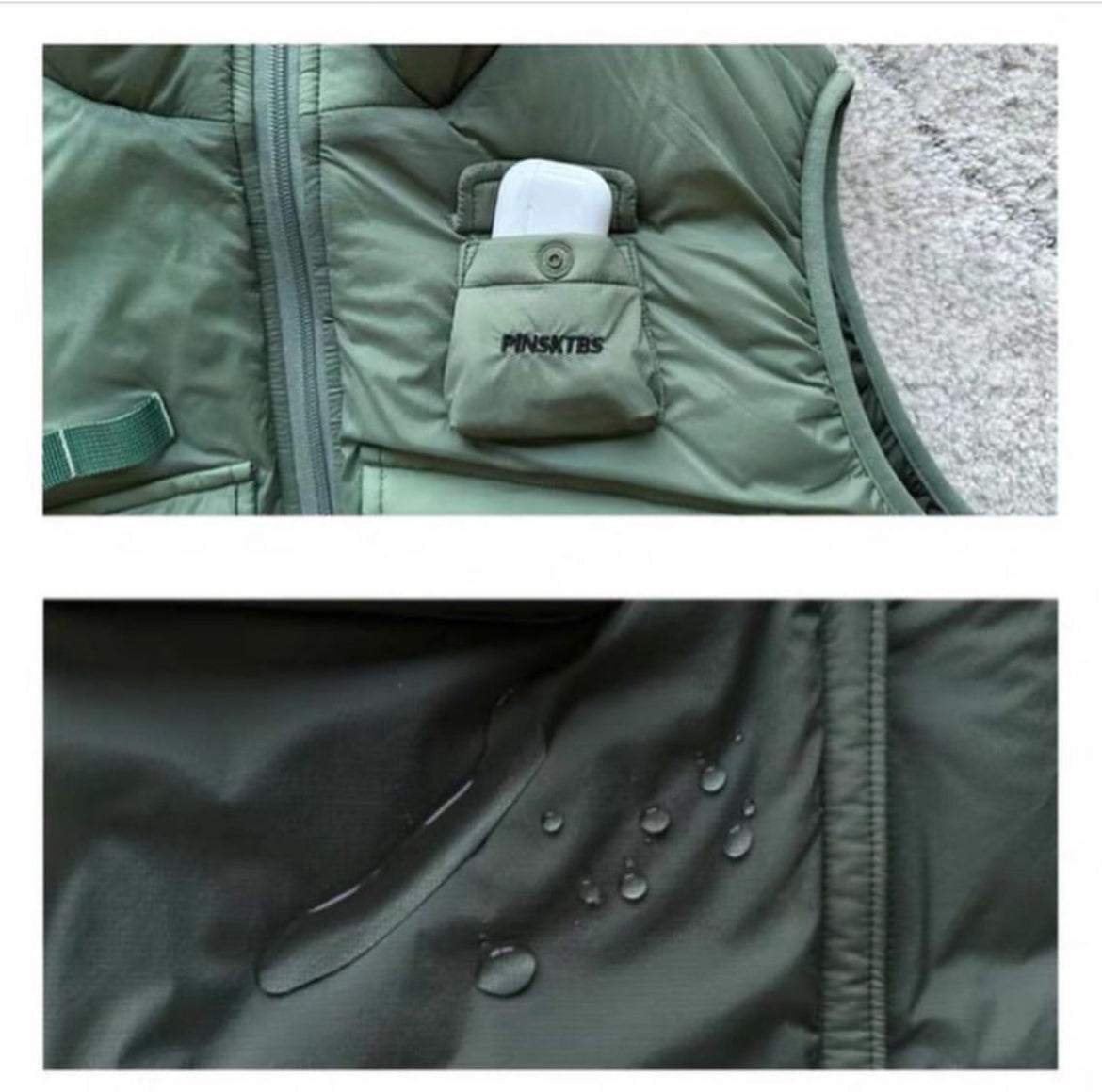 Pin Sktbs Thermolite Waterproof Zip Vest