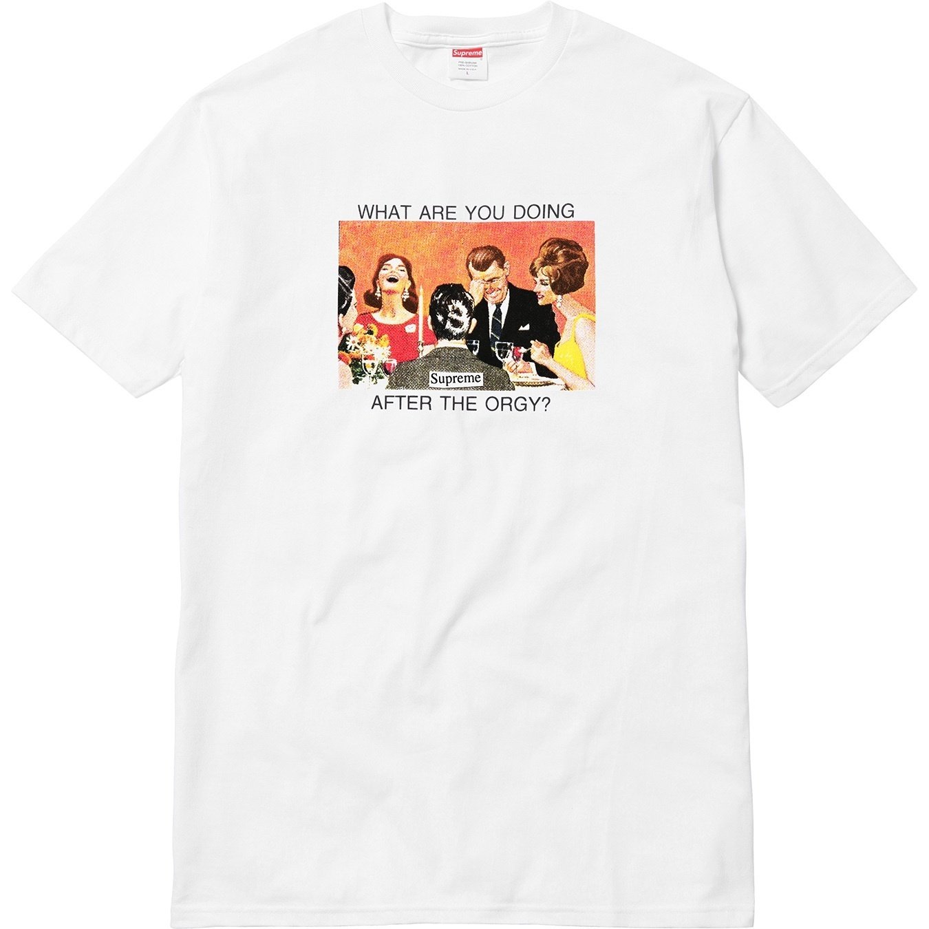 Supreme SS17 ORGY Tee