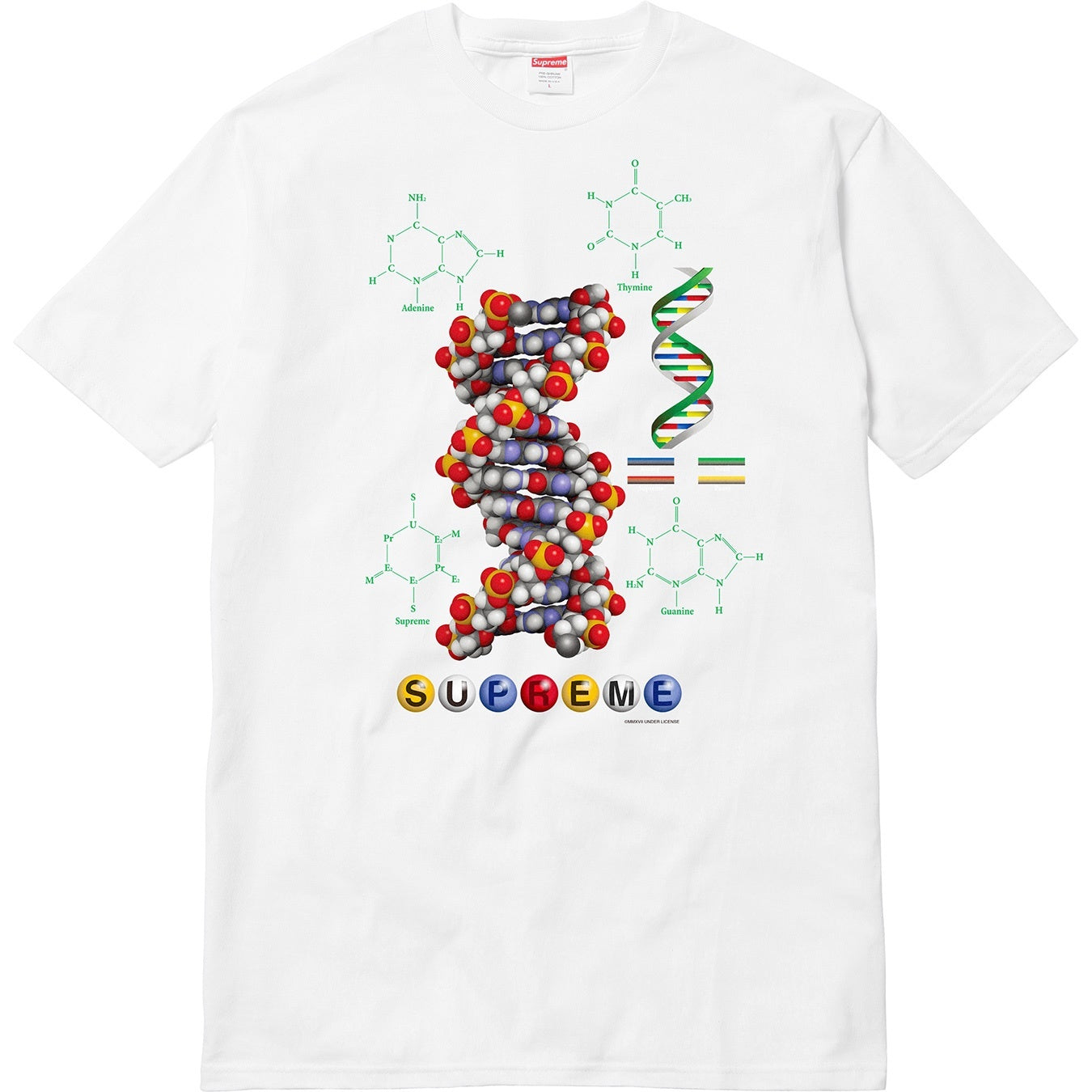 Supreme FW17 DNA Tee