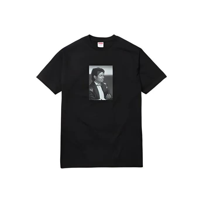 Supreme SS17 Michael Jackson Tee MJ Black